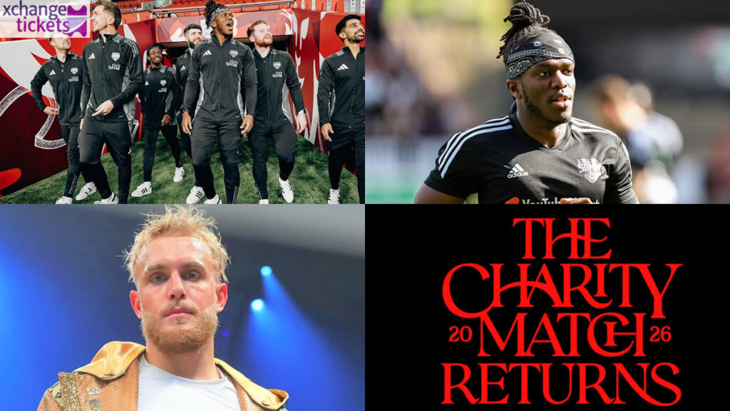KSI and Jake Paul’s rivalry is the headline of the 2026 Sidemen Charity Match