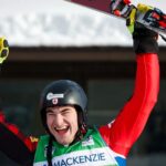 Howden closed out the ski cross season with back-to-back podiums and a Crystal Globe