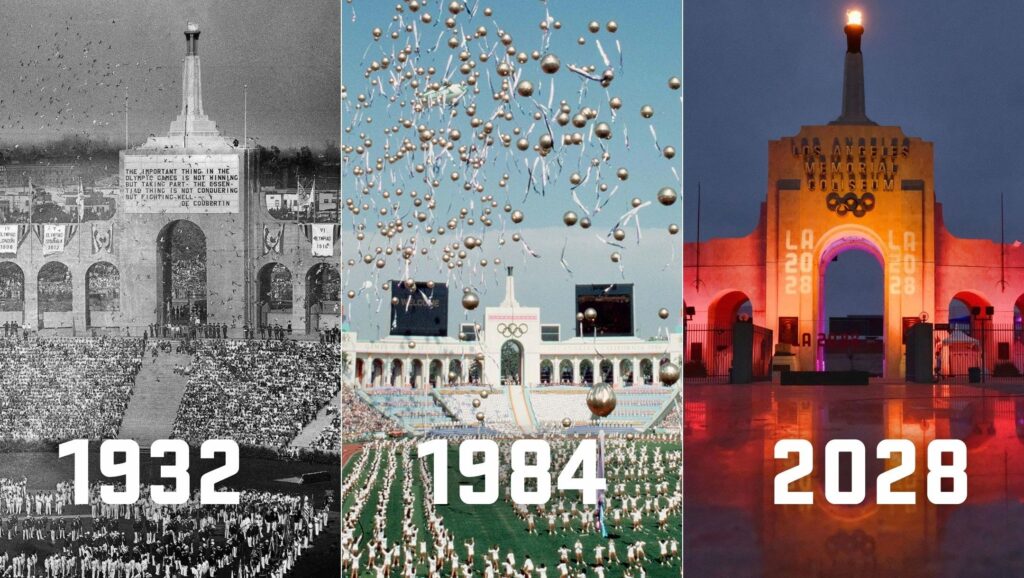 Then and Now: Comparison of LA 1932 and LA 1984 with LA 2028