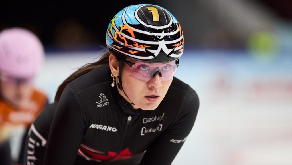 Sarault hauls in two medals at World Short Track leg in Vancouver
